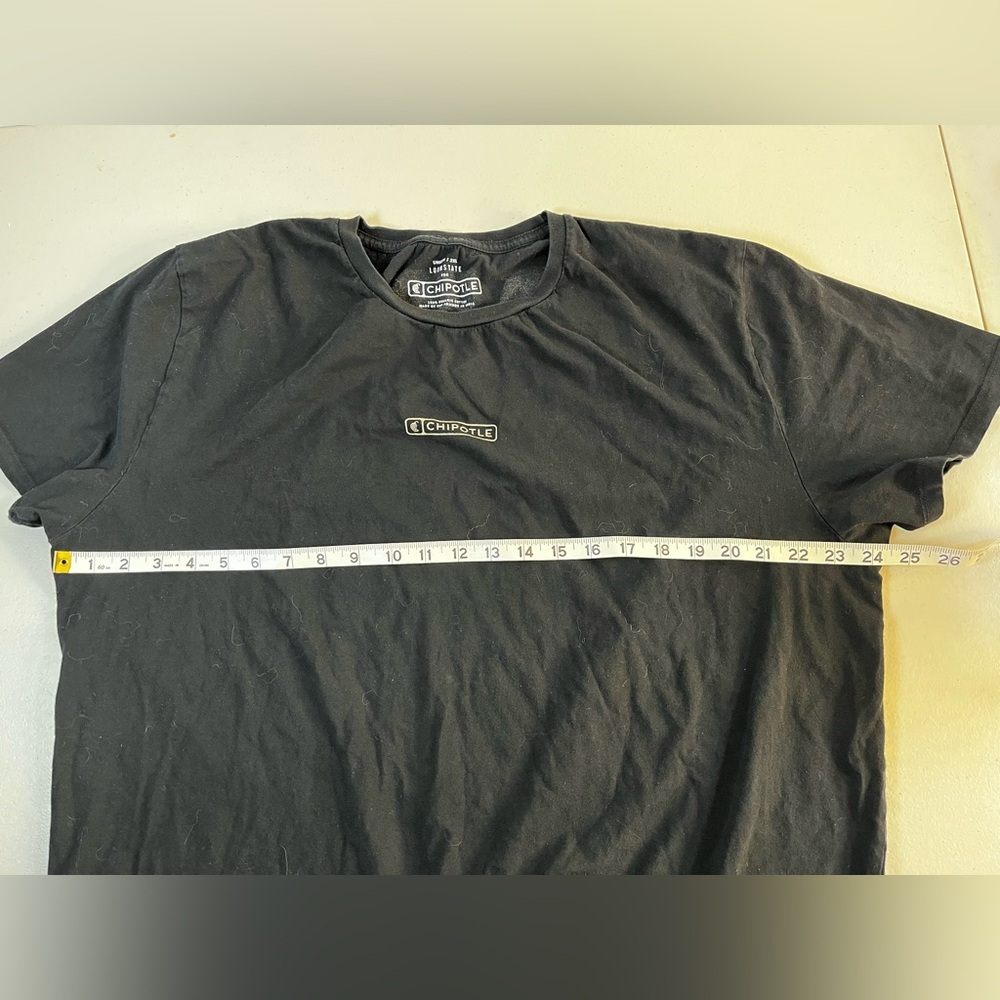 Loomstate Black Short Sleeve Tee Chipotle “as real as it gets” unisex 2X - Picture 8 of 9